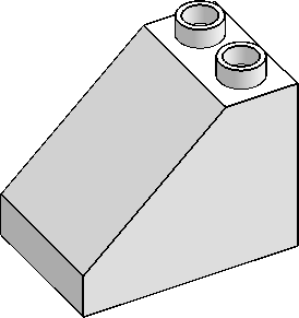 DUPLO 42° 3×2×2 Slope