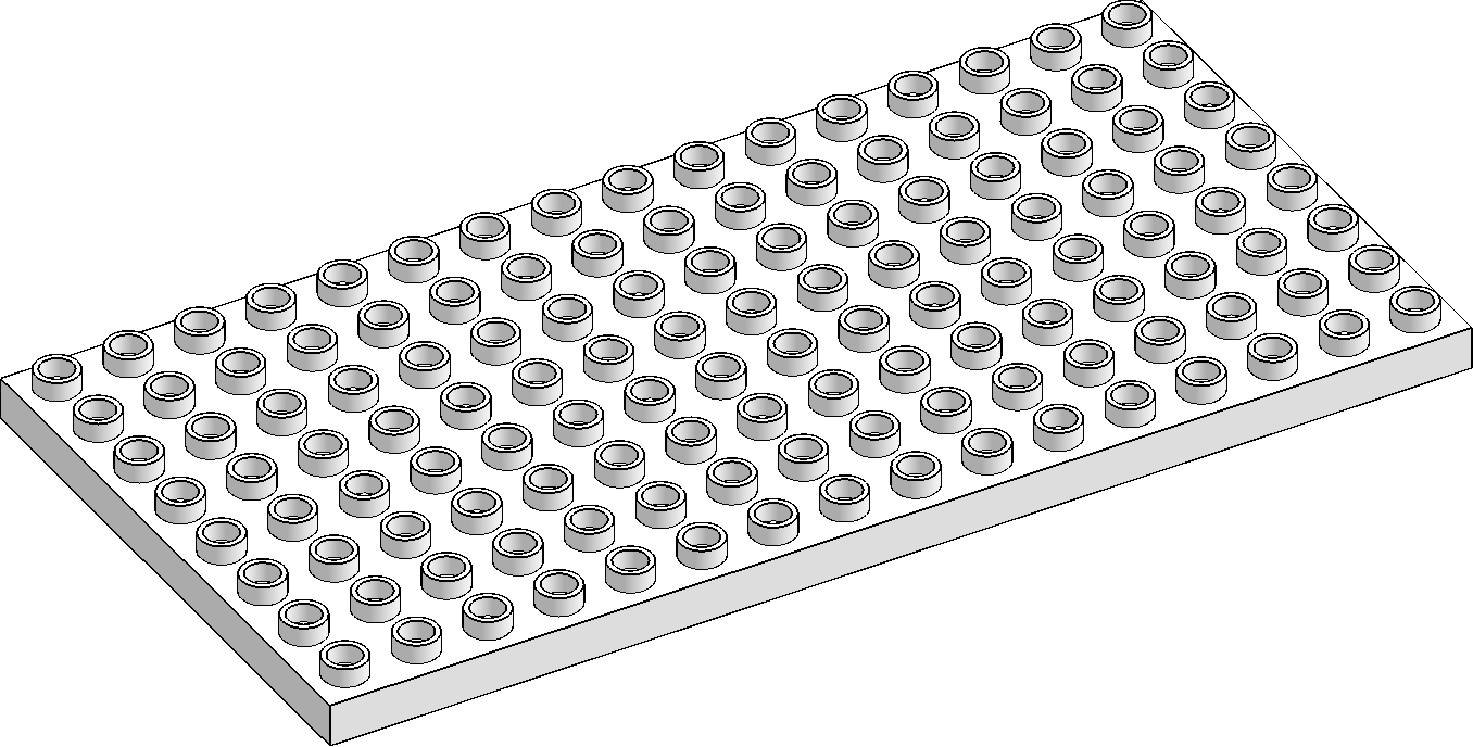 DUPLO 8×16 Plate