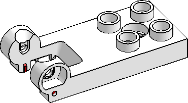 DUPLO 2×3 Hinge Plate
