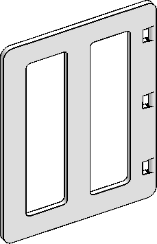 DUPLO 4×5 Door, 2-Panes