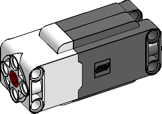 3×4×8 Technic Lg. Motor (w/ Pos.)