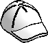 Hat, Curved