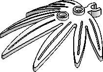 Finger Leaf w/ Clip