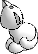 Cat, Sitting (Minidoll)