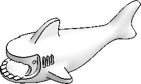 Shark Body w/ Gills