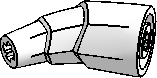Tail, 45° Stepped