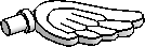 Wing, Rounded w/ Bar
