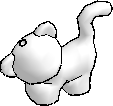 Cat, Standing (Minidoll)