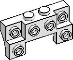 1×4×1⅔ Bumper w/ Arches
