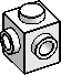 1×1 2-Studs, Adjacent