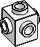1×1 Studs 4-Sides