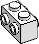 1×2 Studs 2-Sides