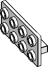 2×4 Bracket, Inv.