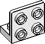 2×2 Bracket, Inverted