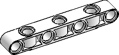 1×7 Beam w/ Alternating Holes