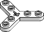 Technic 3-Blade Rotor w/ Axle Hole