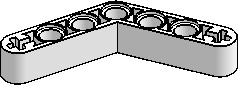 1×7 Beam, Bent (4-4)