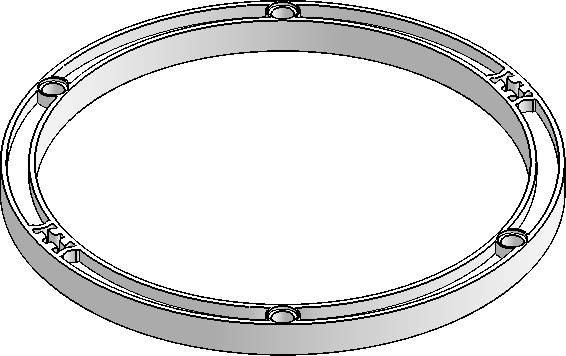 Ø15 Frame, Round