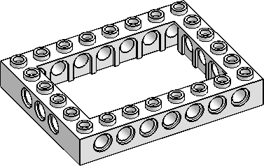 6×8 Technic Frame, Open Center