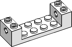 2×6×1⅓ 2-Axle Holes, Cutout