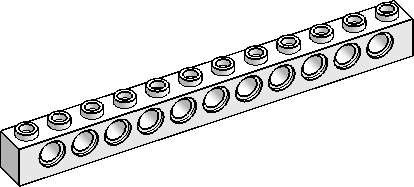 1×12 Technic Brick
