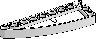 3×9 Beam, ¼-Ellipse