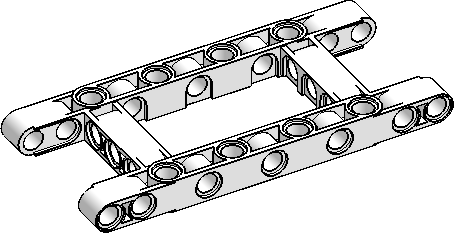 5×11 Frame, H-Shape