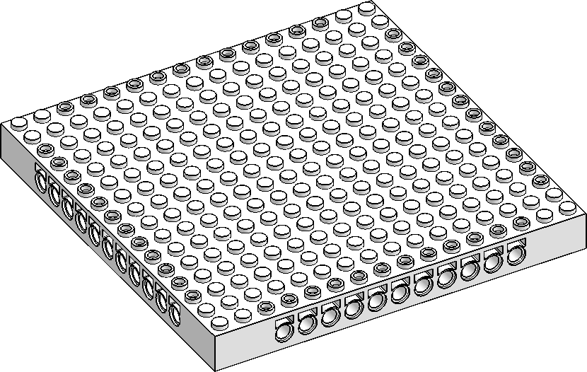16×16×1⅓ Technic Plate (Art)