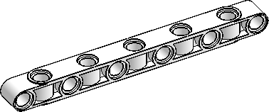1×11 Beam w/ Alternating Holes