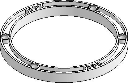 Ø11 Frame, Round