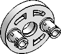Rotation Socket w/ 2-Pins