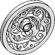 43.2 D. Wheel, Ornamental