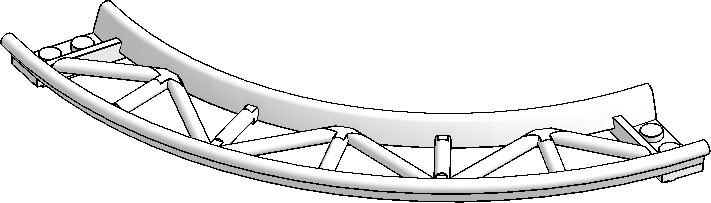 Track, Curved 90°