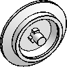 Train Wheel w/ Pin