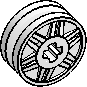 18mm D. × 8mm, Axle