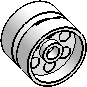 14mm D. × 9.9mm, Pin