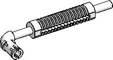 Exhaust w/ Pin