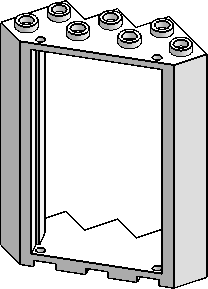 4×4×6 Frame, Corner