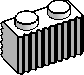 1×2, Ribbed