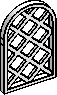 2×2⅔ Lattice, Arched