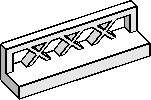 1×4×1 Fence