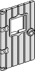 4×6 Door, Wood