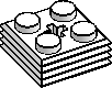 2×2×⅔, Ribbed