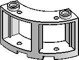 3×3×2 Window, Curved
