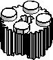 2×2 Round, Ribbed
